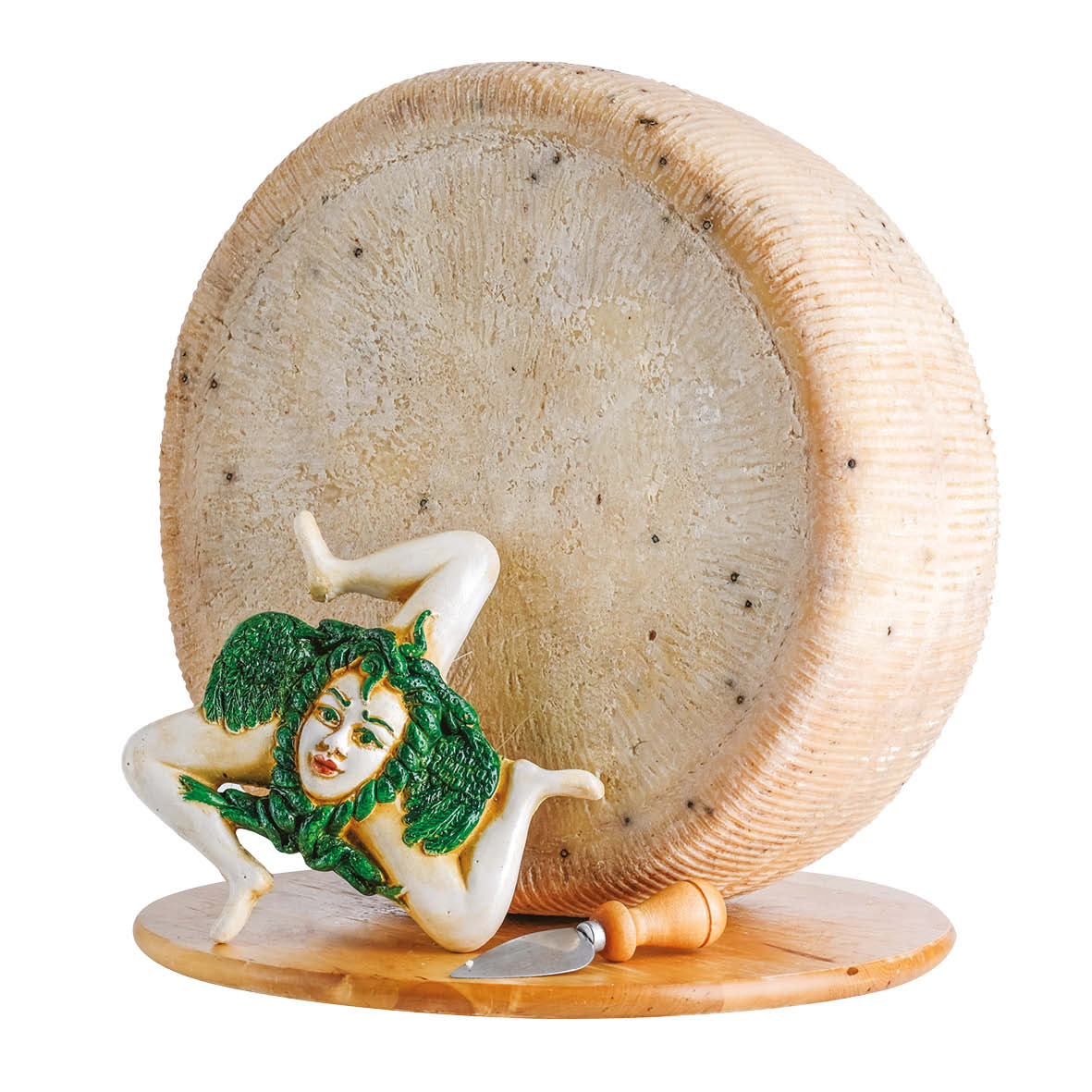 Aged Canestrato cheese with black pepper