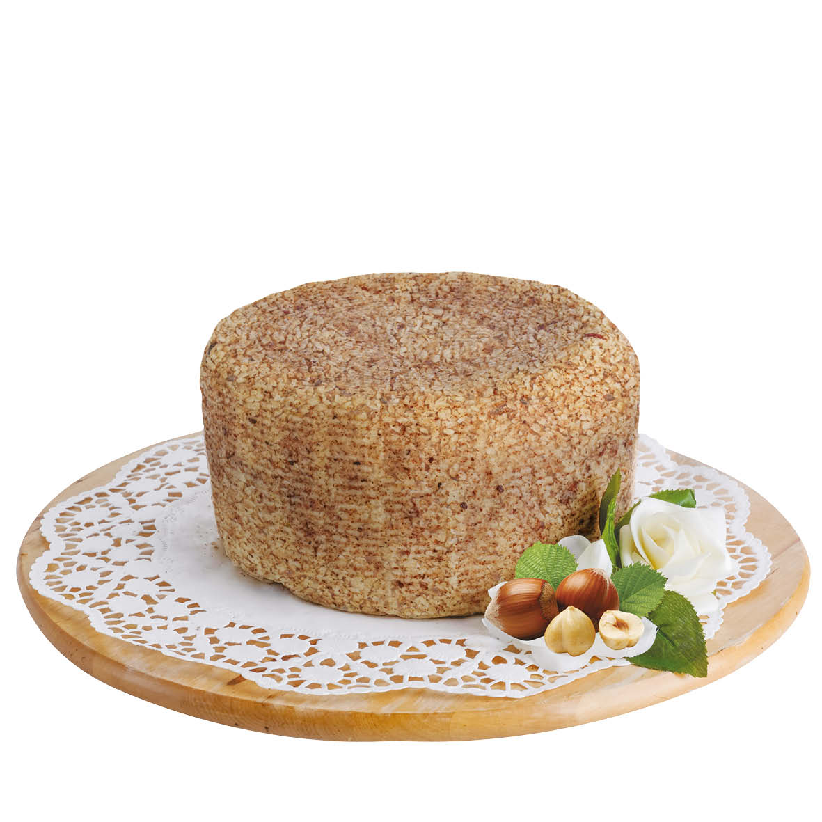 Primo Sale cheese with hazelnuts