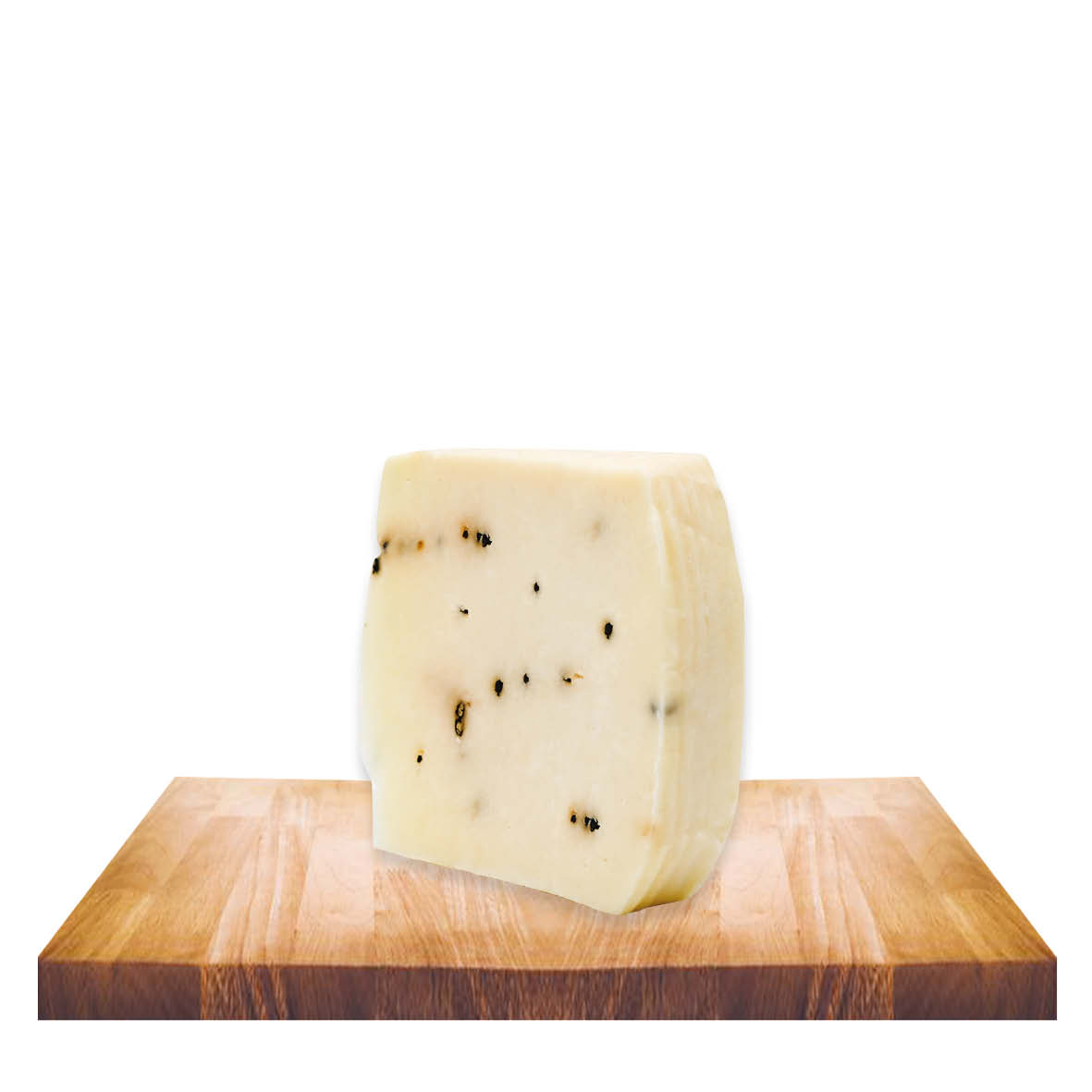 Aged canestrato cheese with black pepper